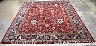 Classic & Elegant Hand-Knotted Wool Persian Area Rug